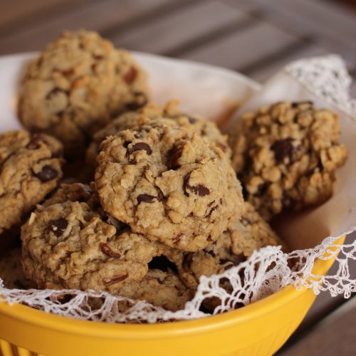 Coconut Oatmeal Chocolate Chip Cookies - Your Cup of Cake