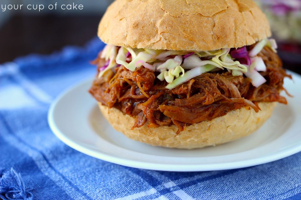 Sweet Pulled Pork - Your Cup of Cake