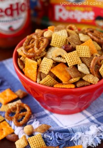 Sweet and Spicy Chex Mix - Your Cup of Cake