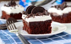 Easy Oreo Cake and Signed Cookbook Giveaway - Your Cup of Cake