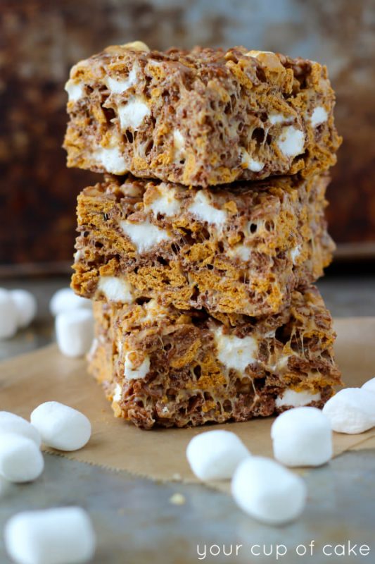 Peanut Butter S'more Bars - Your Cup of Cake