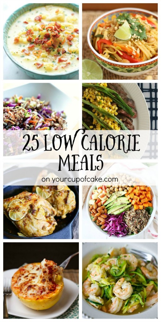 25 Low Cal Meals - Your Cup of Cake