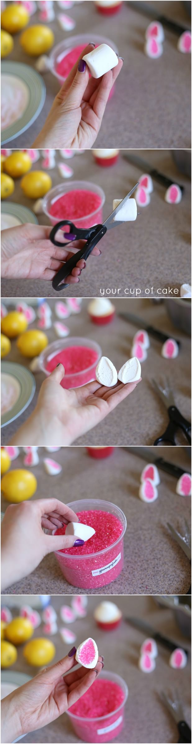 How to make Homemade Marshmallow Bunnies