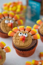 Chocolate Turkey Cupcakes - Your Cup of Cake