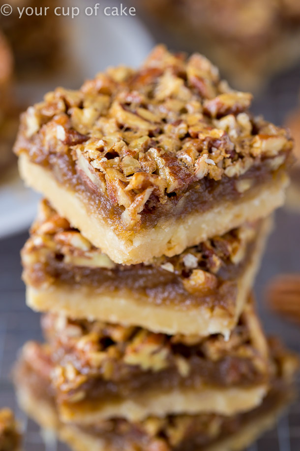 Better Than Your Mama's Pecan Pie Bars (you NEED this recipe) - Your ...