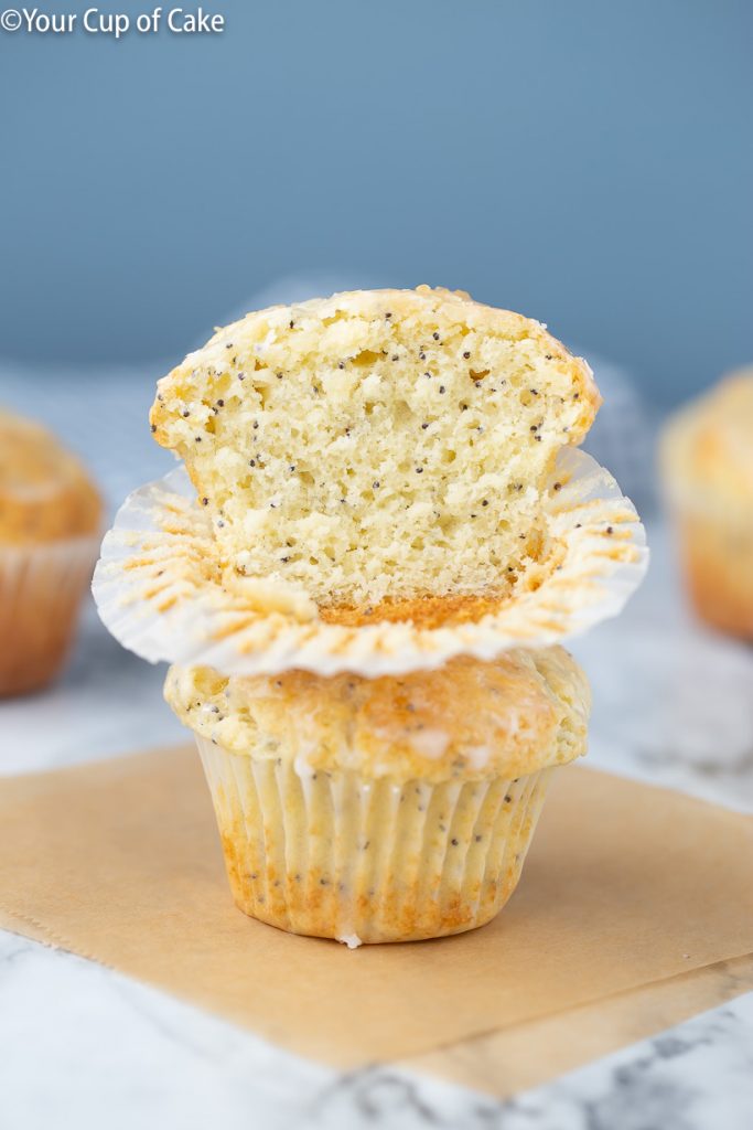 Better Than Costco Almond Poppy Seed Muffins - Your Cup of Cake