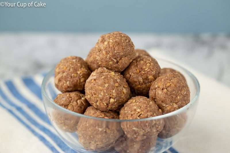 Almond Joy Protein Bites (No-Bake) - Your Cup of Cake