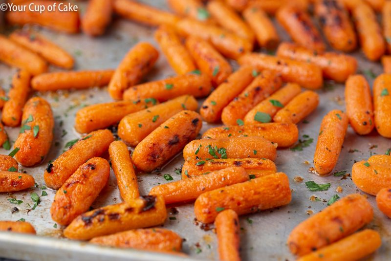 The Best Honey Glazed Roasted Carrots - Your Cup of Cake
