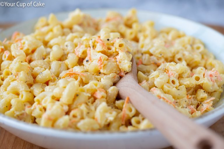 World's Best Hawaiian Macaroni Salad - Your Cup of Cake