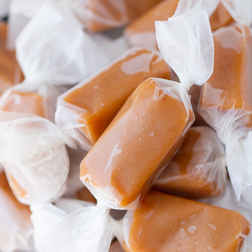 BEST HOMEMADE CARAMELS RECIPE - Butter with a Side of Bread