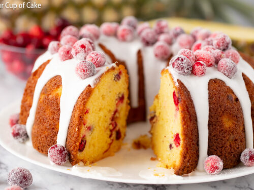 Orange Cranberry Bundt Cake - The Perfect Holiday Dessert