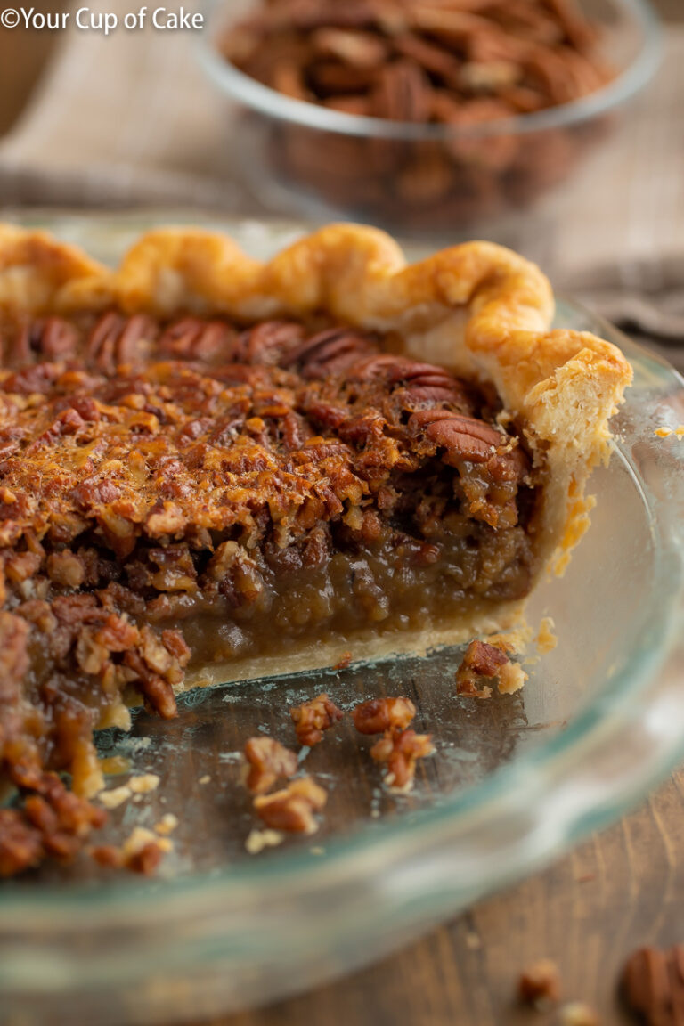 Brown Butter Pecan Pie Recipe - Your Cup of Cake